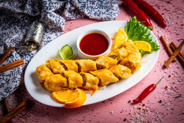 4. Miksitud täidisega Kevadrullid / Mixed springrolls